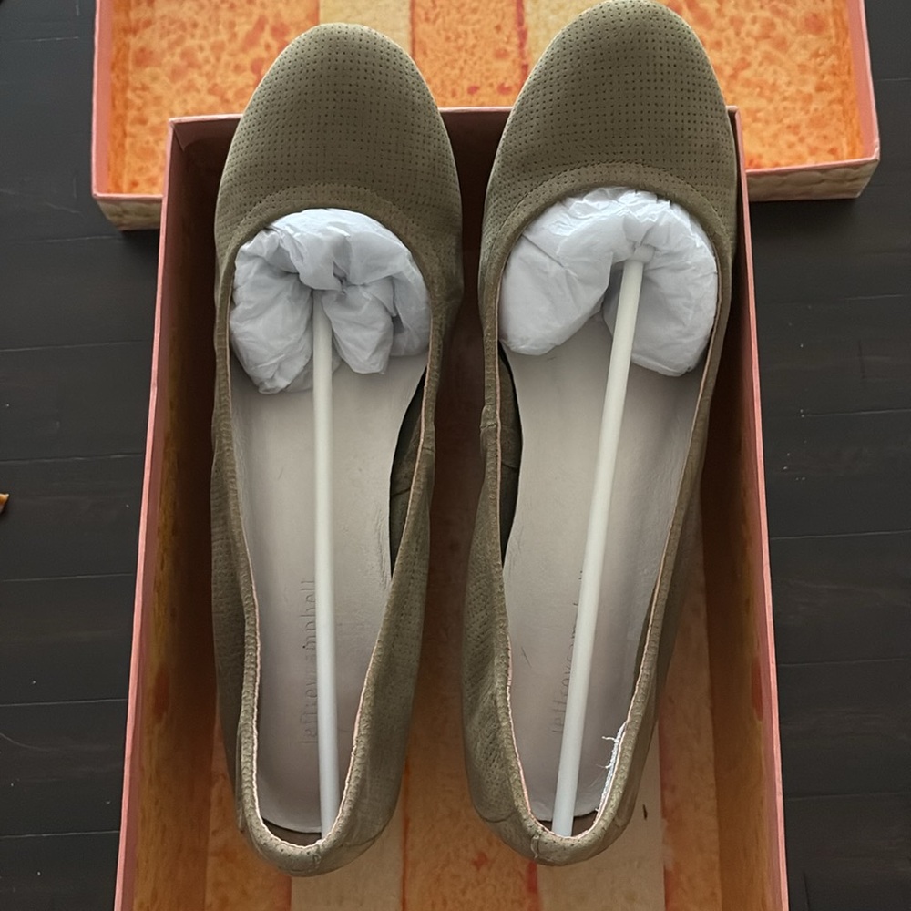 Jeffrey Campbell Sage Green Block Heel size